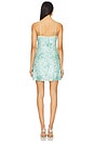 view 3 of 4 Lollie Mini Dress in Seafoam