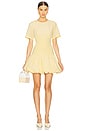 view 1 of 3 Libbie Short Sleeve Mini Dress in Buttercream