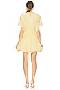 view 3 of 3 Libbie Short Sleeve Mini Dress in Buttercream