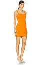 view 2 of 3 Arella Mini Dress in Orange in Tangerine