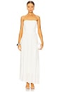 view 1 of 3 Adalys Bustier Midi Dress in Ivory