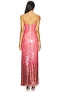 view 3 of 4 Leilani Gown in Sorbet Sequin