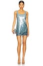 view 1 of 4 Alayna Mini Dress in Azure Sky
