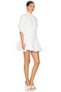 view 2 of 3 Effie Bubble Mini Dress in White