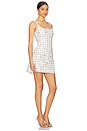 view 2 of 4 Ziva Embellished Mini Dress in White Multi
