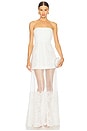 view 1 of 3 Marella Bustier Midi Dress in Ivory
