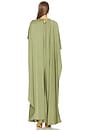 view 4 of 5 Izel Cape Gown in Olive