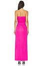 view 3 of 3 Emma Bustier Gown in Bougainvillea