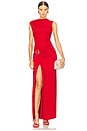 view 1 of 3 Blaine Gown in Crimson