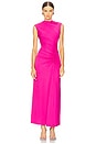 view 1 of 4 Acacia Midi Dress in Bougainvillea
