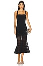 view 1 of 3 Vallarie Midi Dress in Black