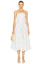 view 1 of 4 Audrey Midi Dress in White