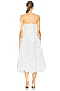 view 3 of 4 Audrey Midi Dress in White
