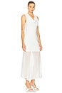 view 2 of 3 Xena Halter Dress in Ivory