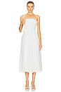 view 1 of 3 Lilianna Lace Midi Dress in White Multi