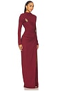 view 2 of 5 Izadora Midi Dress in Cranberry