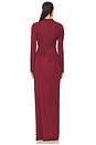 view 4 of 5 Izadora Midi Dress in Cranberry