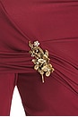 view 5 of 5 Izadora Midi Dress in Cranberry