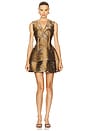 view 1 of 3 Brynelle Mini Dress in Bronze