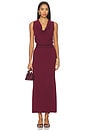 view 1 of 4 Ramona Midi Dress in Cranberry