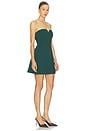 view 2 of 3 Devin Bustier Mini Dress in Emerald