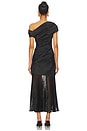 view 4 of 4 Ammalie Combo Midi Dress in Black