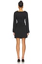 view 3 of 3 Harpor Long Sleeve Mini Dress in Black