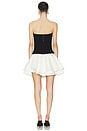 view 3 of 3 Isabelle Strapless Mini Dress in Black Multi