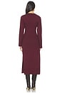 view 3 of 3 Skyla Wrap Dress in Sangria