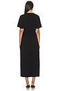 view 3 of 3 Kassie T-shirt Dress With Tie in Black