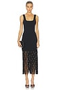 view 1 of 3 Romelia Midi Dress in Black