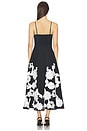 view 3 of 3 Annabella Midi Dress in Black Multi