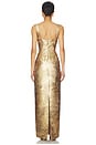 view 3 of 4 ROBE DE SOIRÉE VIELLA in Gold
