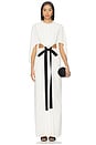 view 1 of 4 ROBE DE SOIRÉE CAPE ANNETTE in Ivory Multi