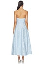 view 4 of 5 VESTIDO MIDI DE JACQUARD VALERIA in Tidepool