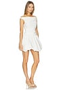 view 2 of 3 Salina Cotton Bubble Mini Dress in White