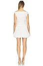 view 3 of 3 Salina Cotton Bubble Mini Dress in White