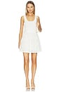 view 1 of 4 Ellis Knit Lace Mini Dress in Ivory