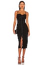 view 1 of 4 X REVOLVE Lace Bustier Midi Dress in Black