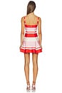 view 3 of 3 NELLY BUSTIER 뷔스티에 미니 원피스 in Tulip Stripe
