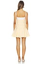 view 3 of 3 Tyler Bustier Mini Dress in Buttercream Stripe