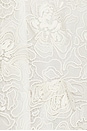view 4 of 4 ROBE MIDI EN DENTELLE DAHLIA in White