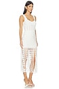 view 2 of 4 Jasmine Scalloped Knit Midi Dress in Ivory