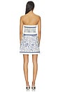 view 3 of 3 ROBE BUSTIER COURTE DARBIE in Blueberry