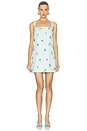 view 1 of 4 ROBE ELLA EMBELLISHED MINI in Sky