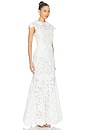 view 2 of 4 VESTIDO ELOISA EMBROIDERED MIDI  in White