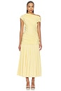 view 1 of 3 VESTIDO MIDI AMMALIE in Golden Haze