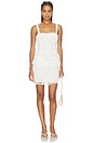 view 1 of 4 Rylin Sleeveless Mini Dress in Ivory