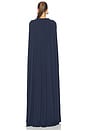 view 3 of 3 Demi Cape Gown in Midnight