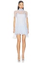 view 1 of 3 Beaux Tiered Mini Dress in Periwinkle Sky